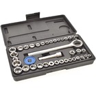 Kit Jogo De Soquete Sextavado Com Catraca 1/4" - 40 Pçs | Fer